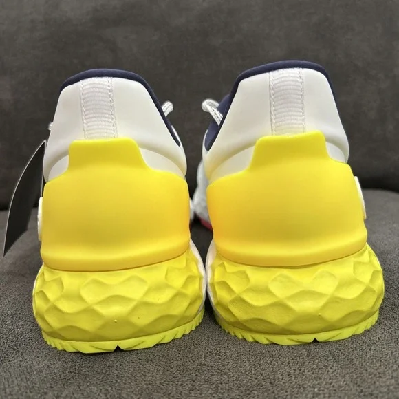 G/Fore MG4+ TPU Golf Shoe Mens 11 Snow White Yellow Pink Performance Comfort